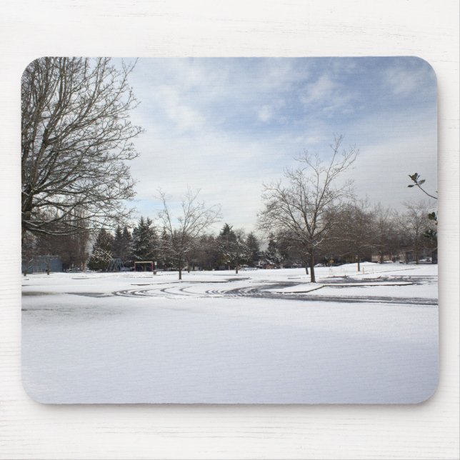 Winterwunderland Mousepad (Vorne)