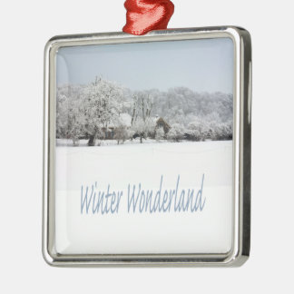 Winterwunderland Ornament Aus Metall