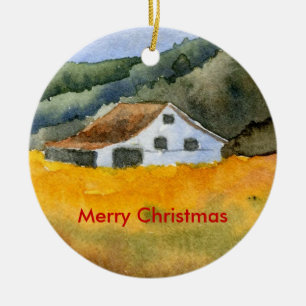 Winterwunderland-Ornament Keramikornament