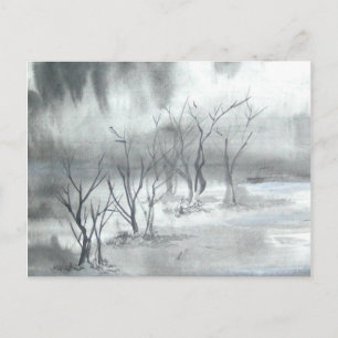 Winterwunderland Postkarte