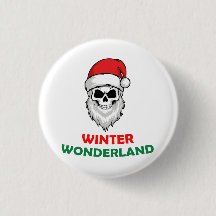 Winterwunderland Santa Skull