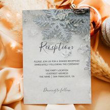 Winterwunderland Silberschneematik Empfang