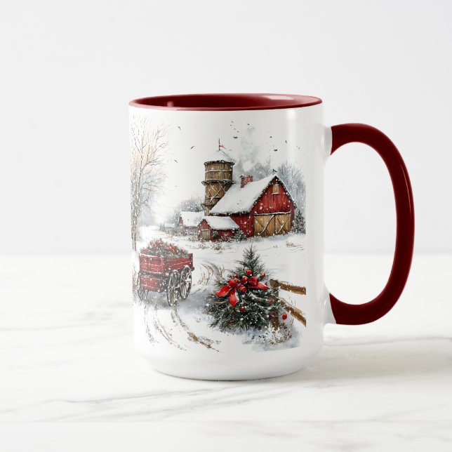 Winterwunderland Tasse (Rechts)