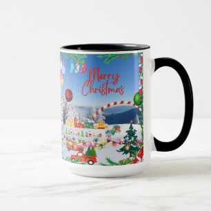Winterwunderland: Weihnachts-Tasse Kaffee Tasse