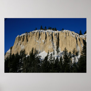Wintery Hoodoos Poster