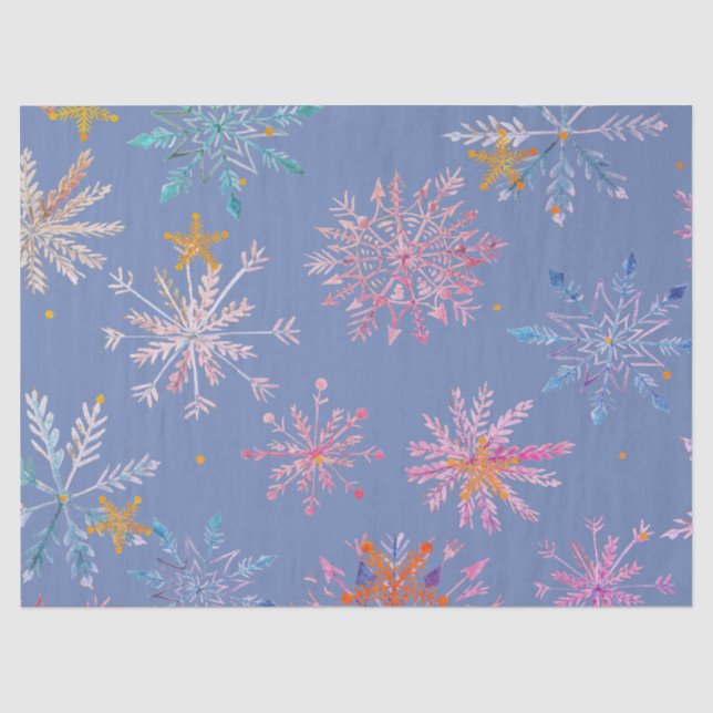 Wintery Seidenpapier (Vorderseite)