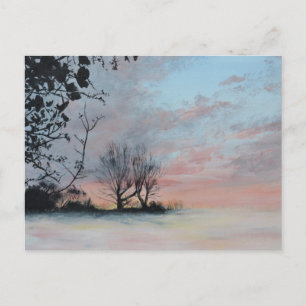 Wintery Sunrise Postkarte