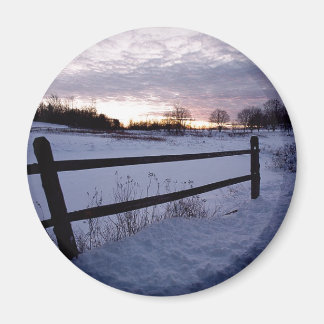 Winterzaun Magnet