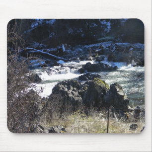 Winterzeit in Hayfork, Kalifornien ... Mousepad