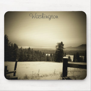 Winterzeit in Washington von djoneill Mousepad