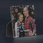 Winterzeit Personalisiertes Foto Desktop Plaque Fotoplatte<br><div class="desc">Personalisieren Sie sich einfach mit Ihrem Text und Foto(en) und erstellen Sie ein einmaliges Geschenk für sich oder jemanden,  den Sie Liebe! Die Hintergrundfarbe kann in eine beliebige Farbe Ihrer Wahl geändert werden!</div>