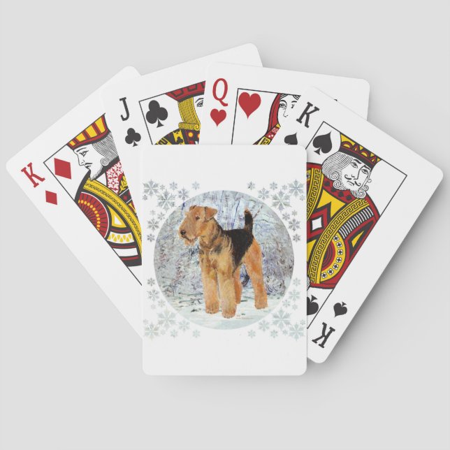Winterzeit Spielkarten (Rückseite)