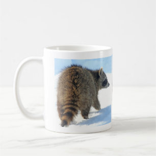 Winterzeit-Waschbär-Exkursion Kaffeetasse