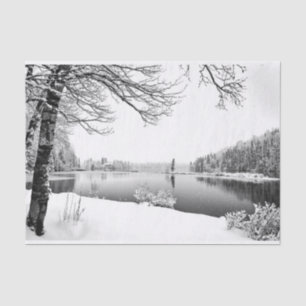 Winterzellenpapier Seidenpapier