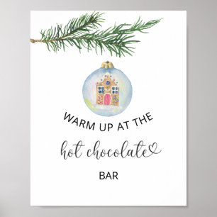 Winterzweig - Auf der Hot Chocolate Bar Poster