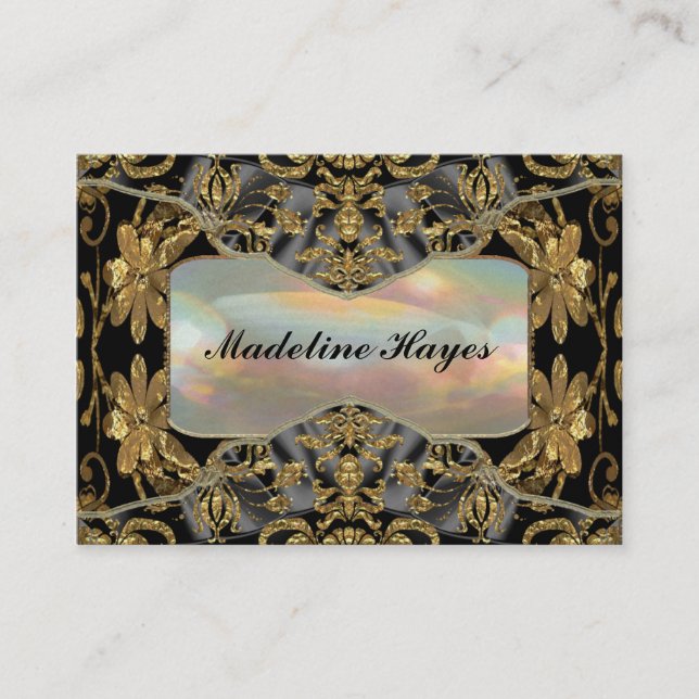 Winthrop Barock 2,5" elegantes berufliches Visitenkarte (Vorderseite)