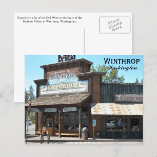 Winthrop, Washington Travel Foto Postkarte
