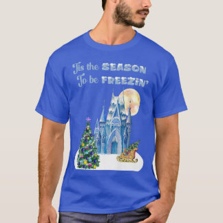Wintry-Duschen Dies ist die Saison, um Freezin Sch T-Shirt