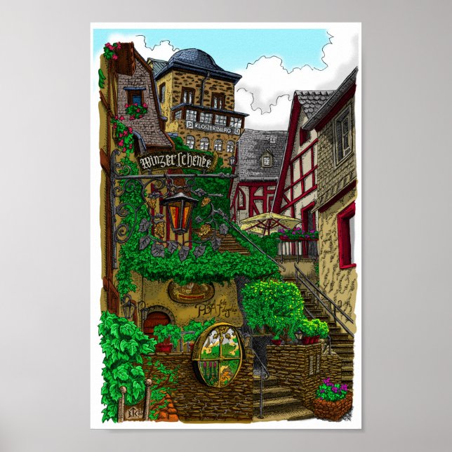 Winzerchenke Poster (Vorne)