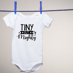 Winzig aber großartiges Design Baby Strampler