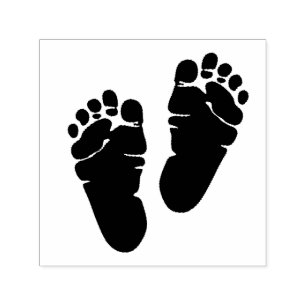 Winzige Babyfüße Baby Fußabdruck Stempel für Babyp