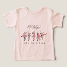 Winzige Ballerina tanzt Ballet Personalized