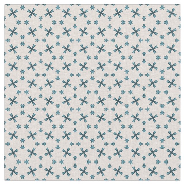 Winzige Blaue Blumen Stoff (Nahaufnahme)