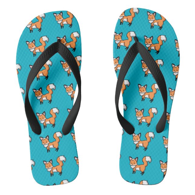 Winzige Fox Flip Flops (Fußbett)