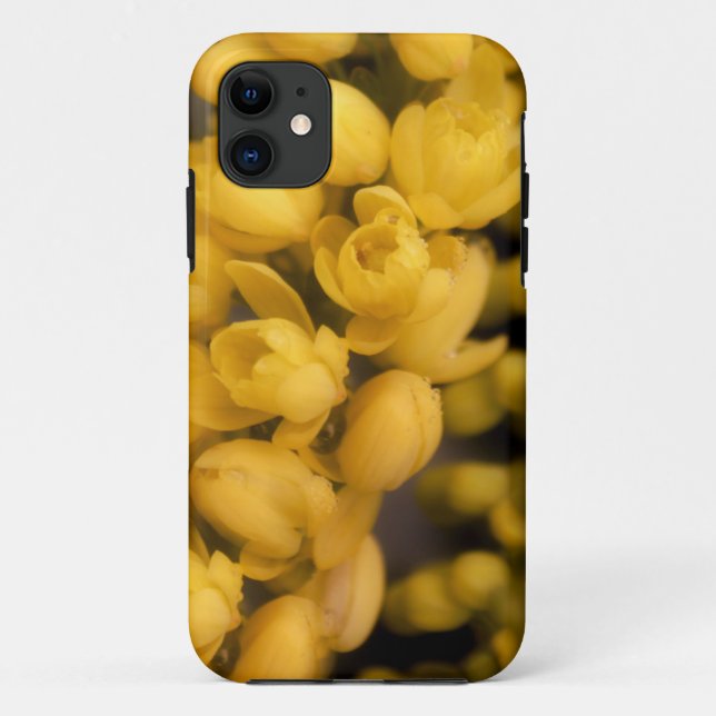 Winzige gelbe Blüten Case-Mate iPhone Hülle (Rückseite)