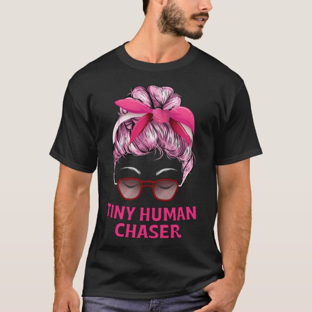 Winzige Mama Spaß Kinderkind  T-Shirt (Vorderseite)