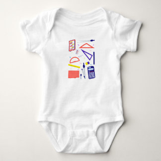 Winzige Mathe-Genie-Babysuit Baby Strampler