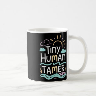 Winzige Mensch Zähmer Zurück zur Schule Grundschul Kaffeetasse