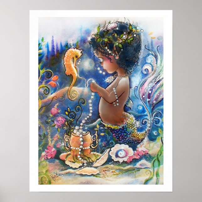 Winzige Prinzessin des Meeres Poster (Vorne)