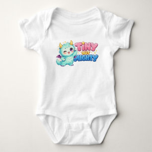 Winziger aber mächtiger Drache Baby Strampler