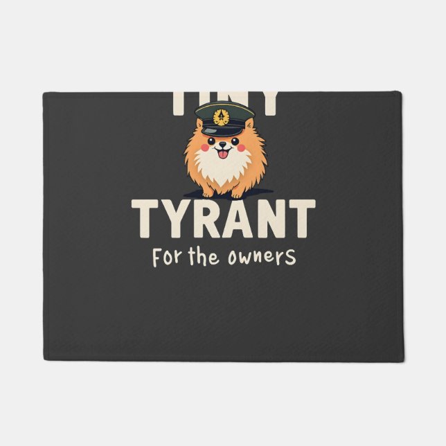 Winziger Tyrann Fußmatte (Vorderseite)