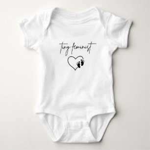 winziges feministische Geschenk für Babys Baby Strampler