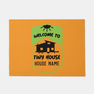 Winziges Haus lebt - winzige Zuhause Doormat Fußmatte