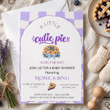 Winziges Süßes Modernes Bäckerei-Baby-Shower