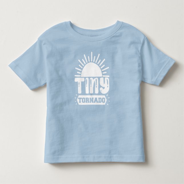 Winziges Tornado Kinderhemd T - Shirt Kinderhemd (Vorderseite)