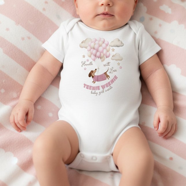 Winzling Neugeborenes Baby Mädchen Strampler (Cute baby shower gift, bodysuit for newborn baby girl)