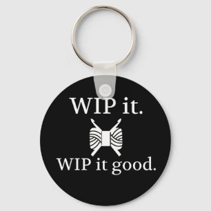 WIP es gut - Häkchen {Dark} Schlüsselanhänger