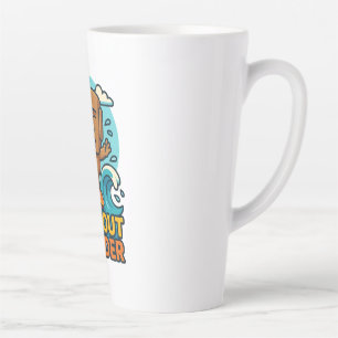 Wipeout Moai Chibi Surf Versagt Milchtasse