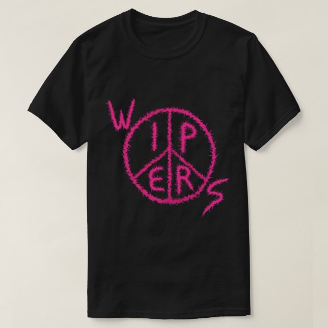 Wipers Band Logo Classic T-Shirt (Design vorne)