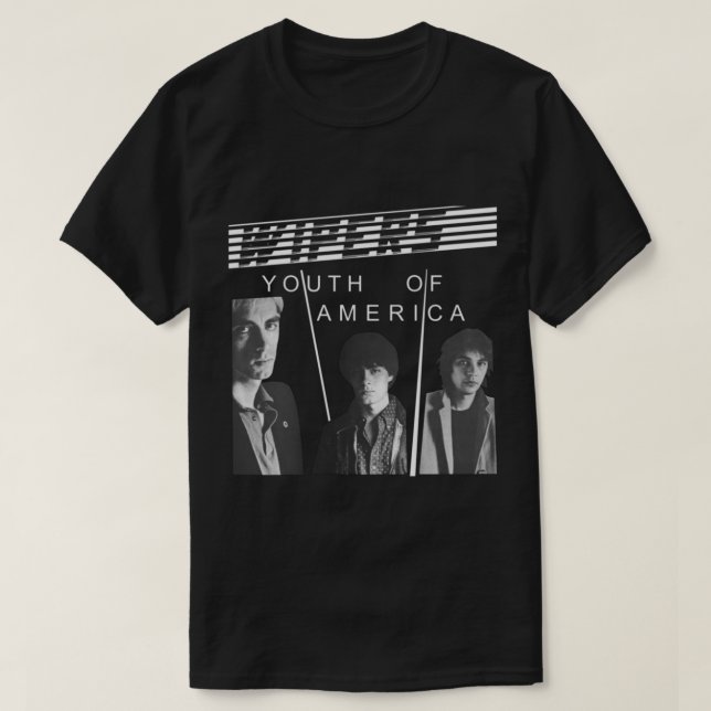 Wipers - Youth America Essential T - Shirt (Design vorne)