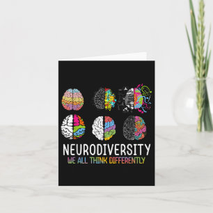 Wir alle denken anders an das Shirt der Neurovielf Karte