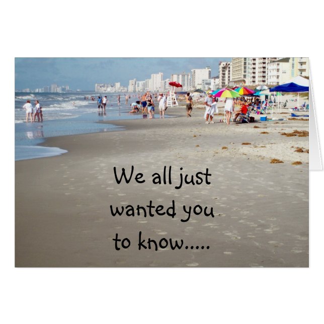 WIR ALLE GOT ZUSAMMEN, UM ZU SAGEN, 50 IST KEIN TA (Vorderseite (Horizontal))