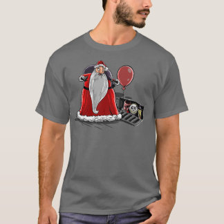 Wir alle schweben hier unten auf Santa TShirt