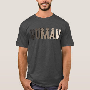 Wir alle sind Menschen Eine globale Gemeinschaft T-Shirt