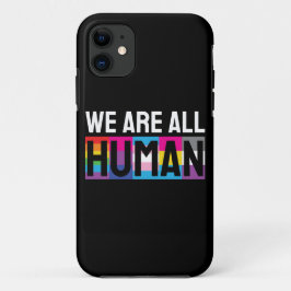 Wir alle sind menschliche LGBTQIA+ Case-Mate iPhone Hülle