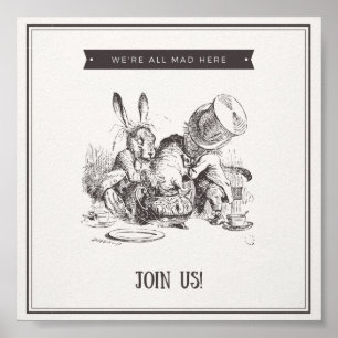 Wir alle sind verrückt hier poster